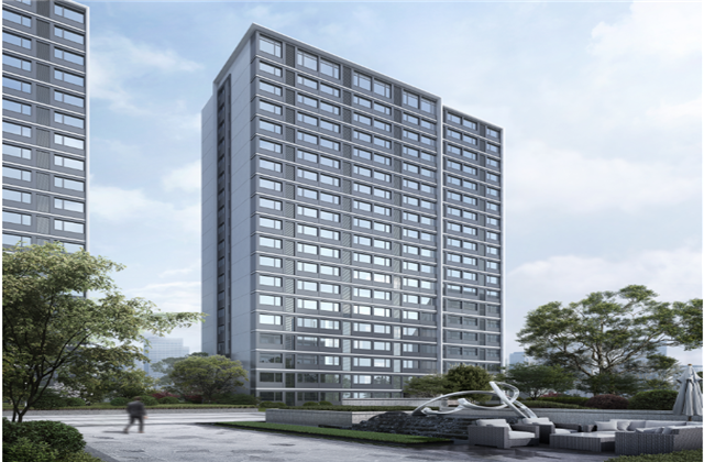 杭州市首座近零能耗住宅建筑临安PA尊龙凯时宸锦学府主体结顶